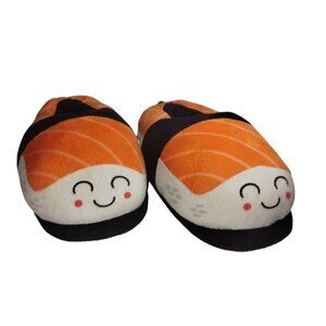 Coddies Plush Sushi Slipper House Shoe Memory Foam Unisex Large 8-11